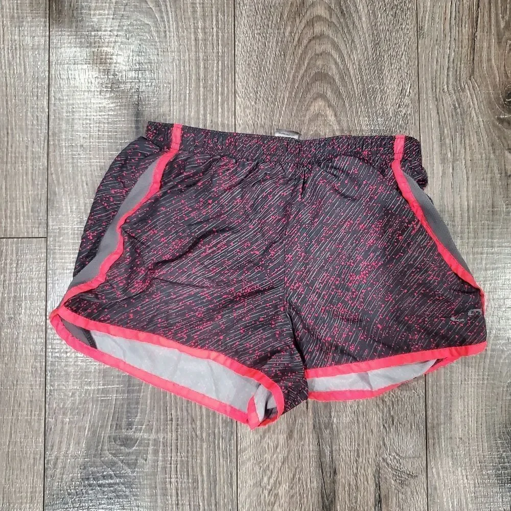 Girls Champion Athletic Shorts Size 12 Red and Black Shorts